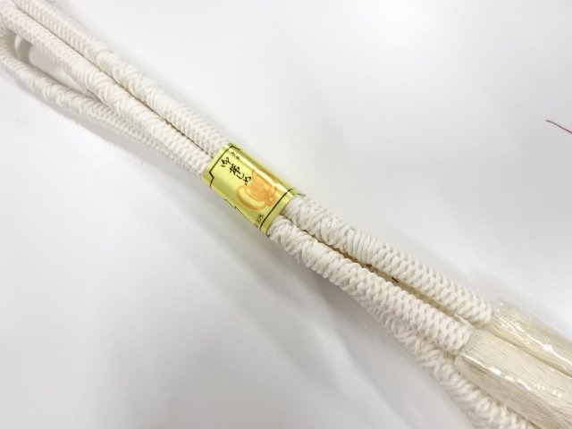 JAPANESE KIMONO / UNUSED TWISTED TASSEL HAND-TIED OBIJIME